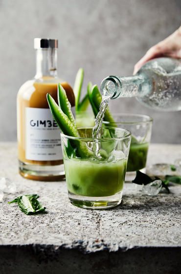 Green spritz au gingembre Green spritz au gingembre