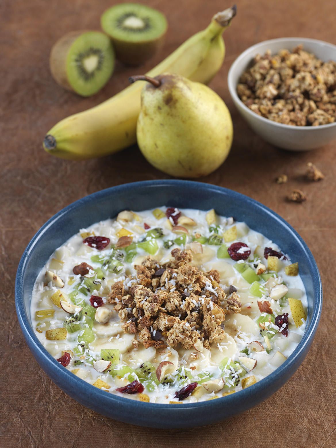 Buddha bowl du matin (Muesli croustillant choco-amande) Buddha bowl du matin (Muesli croustillant choco-amande)