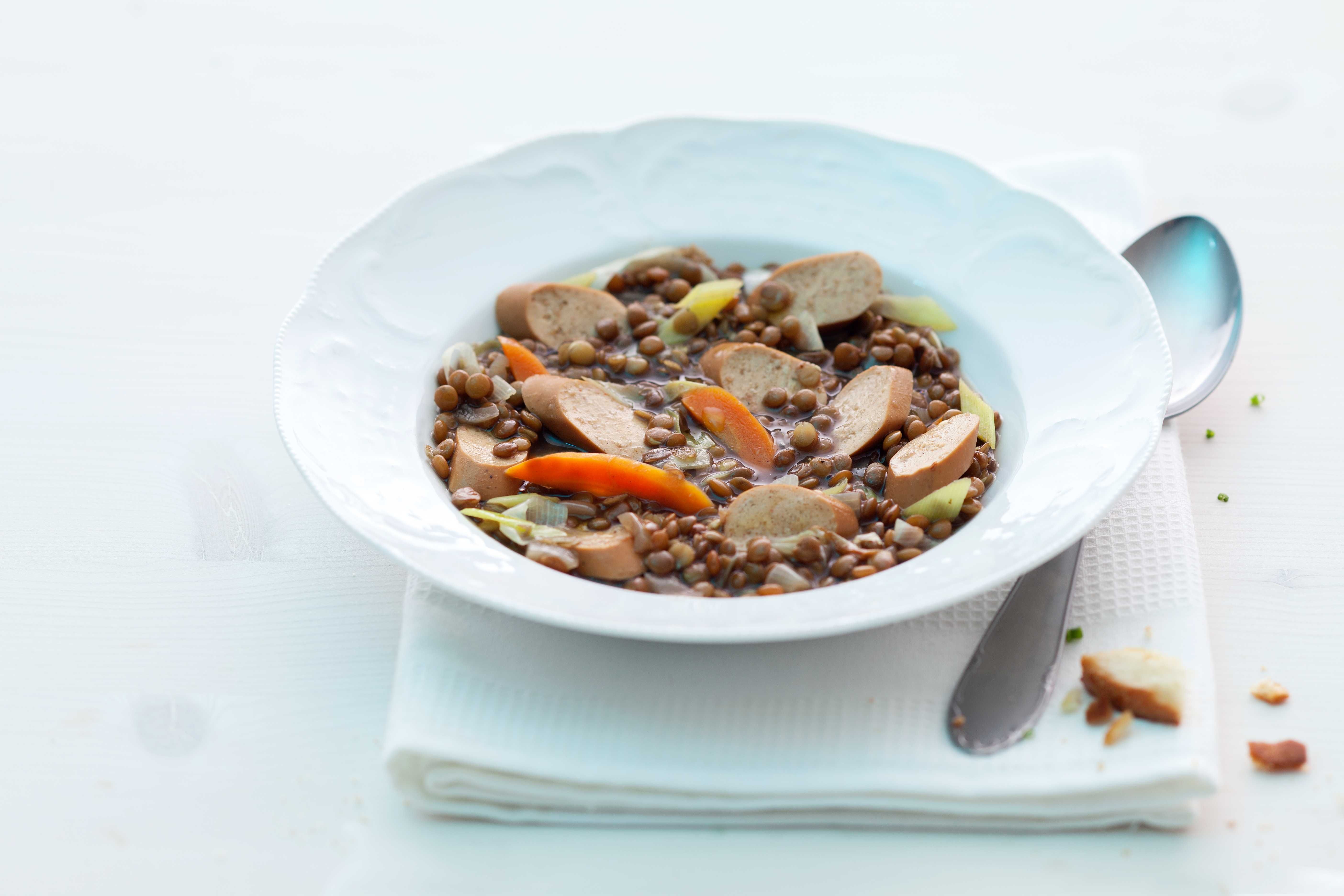 Potage de Lentilles et Tofu Fumesse Taifun Potage de Lentilles et Tofu Fumesse Taifun